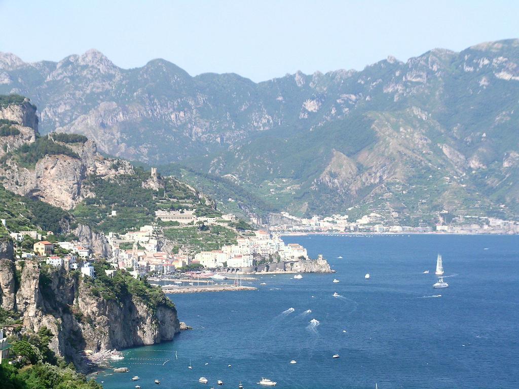Amalfi 51 Con Vista Mare, Giardino E Terrazze Villa Conca dei Marini Oda fotoğraf