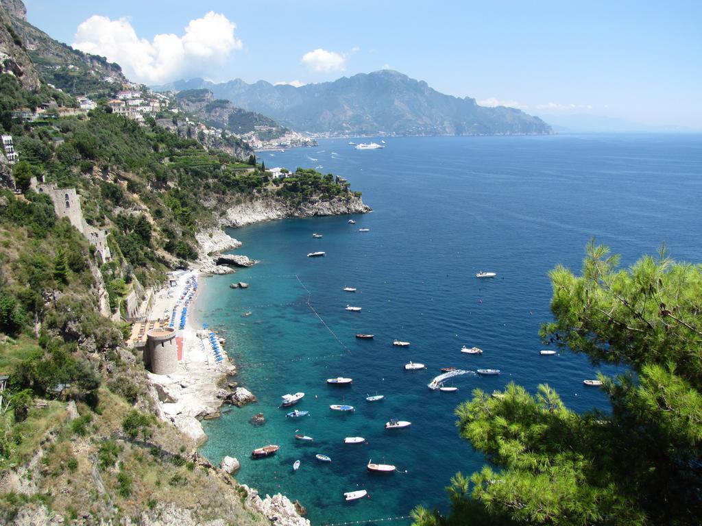 Amalfi 51 Con Vista Mare, Giardino E Terrazze Villa Conca dei Marini Oda fotoğraf