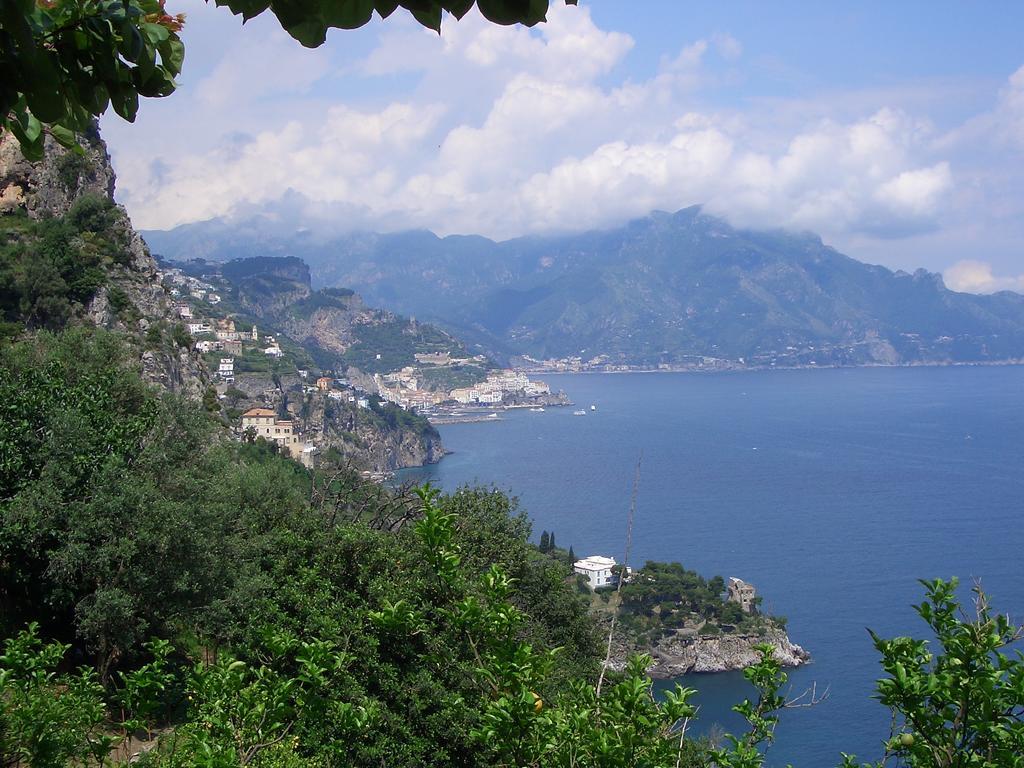Amalfi 51 Con Vista Mare, Giardino E Terrazze Villa Conca dei Marini Dış mekan fotoğraf